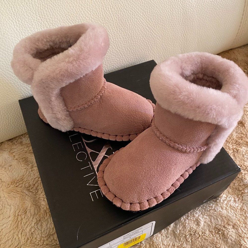 Australia Luxe baby nordic pink baby girl boots S